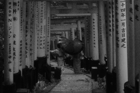 black and white version of image one